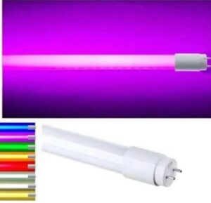 lampadas t8 coloridas